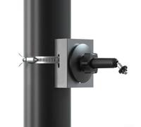 Support Mural ABS pour Caméra Extérieure Support Mural ABS pour | Rotation 360°, inclinaison 90°, compatibilité pour blink pour xt, pour eufy, pour vue optimale, mat