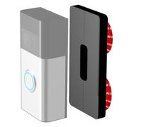 Support Mural Adhésif Universel REGULAR Compatible avec Hikvision DSKV/KS, Ubiquiti G4, Ring Sonnette vidéo 2 gén., 3, 3 Plus, 4, Pro 2 et Autres avec / sans Fil sans perçage installation facile