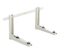 Support mural avec barre et niveau 800 x 550 charge maxi 140Kg