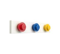 Support Mural avec Crochets Lego (Rouge, Bleu, Jaune)