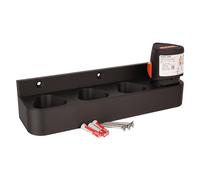 Support mural compatible avec 4 batteries Stihl AS 2 - Noir