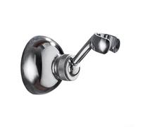 Support mural de douche argenté entièrement en cuivre, rotation à 360° (B) | Rotation à 360 degrés, angle de faisceau réglable, direction de l'eau flexible, design ergonomique, douche personnalisée