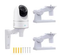 Support Mural de Réglage Compatible avec Eufycam 2/2c, Eufy Security Indoor Cam E220 (P24) Caméras de Surveillance, Montage Mural pour Toutes Les Caméras 1/4 Ligne(Lot de 2)