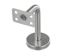 Support mural en acier inoxydable pour balustrade, balustrade, balustrade, balustrade, rail, 60 mm à 100 mm, tailles pour escalier et couloir (60 mm x 100 mm)
