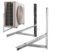 Support mural en acier inoxydable pour climatiseur | Support de montage Split AC pour compresseur Hvac extérieur sans conduit, mini condensateur de chauffage divisé