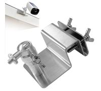 Support mural en acier inoxydable sans perçage pour caméra et panneau solaire, compatible avec Arlo Eufy Reolink Aosu