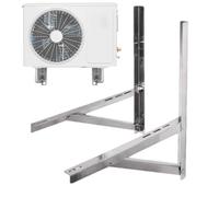 Support mural en acier pour climatiseur | Kit mural pour unité extérieure mini split pour unité extérieure, condensateur, pompe à chaleur, HVAC, compresseur