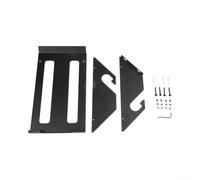 Support mural en acier robuste pour scies circulaires, abri de jardin, garage, porte-outils vertical, noir