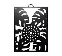 Support mural en grille en métal pour exposition de pots de fleurs | Panneau pour montage de plantes pour porche, terrasse, entrée, salon, pour intérieur et extérieur