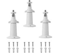 Support mural extérieur en métal 3x pour caméras de sécurité Arlo Pro 2, Arlo Pro, Arlo et Arlo Go, fixation plafond réglable à 360°