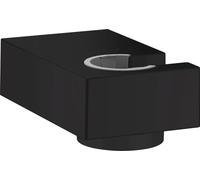 Support mural hansgrohe Porter E HB noir mat, 1 pièce.