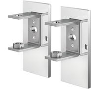 Support mural LINEA 6 cm, poli, acier inoxydable, Zack