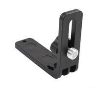 Support mural magnétique en L pour niveau avec interface de 1,6 cm | Aimants puissants pour surfaces métalliques, support stable en forme de L, interface de 1,6 cm, installation murale facile