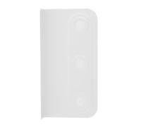 Support Mural Magnétique pour Télécommande, Blanche Étagère Adhésive | Perçage, avec Crochets Intégrés, Design Japonerie Minimaliste, pour Télécommandes TV et Projecteur