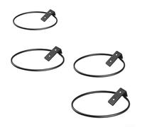 Support mural pliable en fer robuste pour pot de fleurs avec charnière à 90 degrés, support de panier suspendu pour intérieur et extérieur, 4/5/6/8 (18 cm)