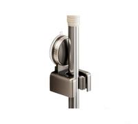 Support mural pour balai et balai avec ventouse, aluminium et ABS, pour | Porte-balai et serpillère à montage mural sans perçage, réglable avec clips, aluminium + ABS, pour salle de bain