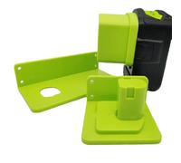 Support mural pour batterie Ryobi 12V-18V, support de fixation pour perceuse, étui de rangement pour outils électriques, accessoires de stockage 1 Set