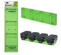 Support mural pour batteries FESTOOL 18 V | Support de batterie | Idéal pour atelier ou van | Montage facile
