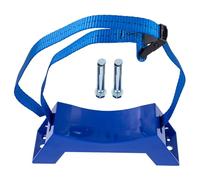 Support Mural pour Bouteille de Gaz 40l ABS Polypropylène avec Vis | Fixation Murale, pour Réservoir Propane et Cylindre, Installation Simple, Bleu, Accessoires Inclus