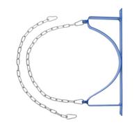 Support Mural pour Bouteille Gaz Oxygène et Acétylène avec Chaîne et Vis | Support Robuste pour Bouteilles Co2 et Gaz, Économise Espace au Sol, pour Ateliers et Garages
