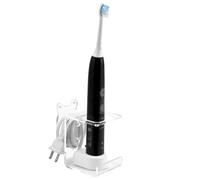 Support mural pour brosse à dents électrique, organiseur de cordon de brosse à dents électrique pouvant contenir 1 chargeur, support de brosse à dents électrique autocollant pour salle de bain