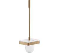 Support mural pour brosse WC AXOR Universal Softsquare, finition bronze brossé