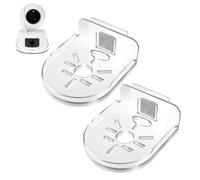 Support Mural pour Caméra Surveillance - 2 Pcs, Plastique Universel - Convient pour TP-Link Tapo Caméra Dôme - Blanc Étiquette