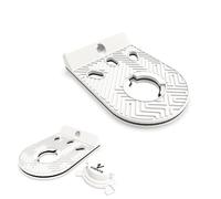 Support Mural pour Caméras EZVIZ (Blanc / Accent noir pack x2) | Fixation Orientable, Compatible C6N, CP1, TY1, H6c, Matériau Haute Résistance
