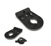 Support Mural pour Caméras Reolink - Fixation Orientable pour E1, E1 Pro, E1 Zoom..etc - Matériau Haute Résistance (1, Noir/Accent Blanc)