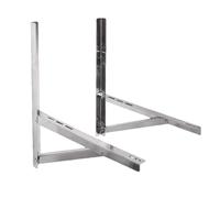 Support mural pour climatiseur Support de Climatisation en Acier Inoxydable | Support de Montage pour Split pour Compresseur de Pompe à Chaleur Extérieur Chauffage