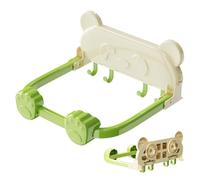 Support mural pour couvercle de casserole, support de couvercle de pot monté sur le mur, porte-serviettes de bain avec ventouse pour mur, cintre de cuisine pliable sans perçage