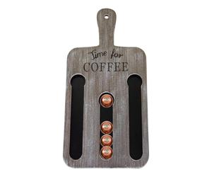 Support mural pour dosettes de café | Support mural pour accessoires de bar, cuisine, comptoir, maison, café, station de boissons, organisateur de rangement
