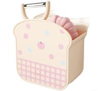 Support mural pour éponge de cuisine avec design ventilé pour organiser les éponges, les brosses à récurer et les petits outils dans l'évier ou la salle de bain (A)