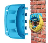 Support mural pour hose - ABS robuste 26,5 x 18 x 13 cm - Étagère de rangement pour hoses d'eau de jardin | Organisateur de crochet de moulinet de jardin en plein air pour jardin Patio Garage Backyard