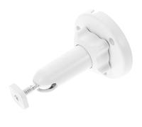 Support Mural pour Panneau Solaire Caméra Sécurité Abs Réglable Blanc | Compatible Caméra de Sécurité et Panneau Solaire, Montage Mural ou Plafond, Usage Intérieur, Robuste