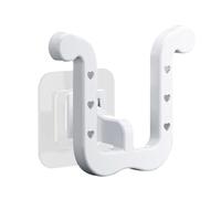 Support mural pour pantoufles - Crochet de rangement de salle de bain sans | Cintre à chaussures à drainage rapide, organiseur peu encombrant | Solution compacte pour entrée, balcon, salon