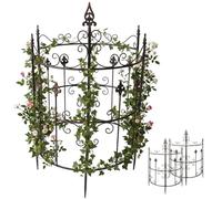 Support mural pour plantes grimpantes Klivia | Couleur : Bronze | Dimensions : 73 x 33 x 123 cm