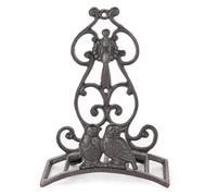 Support mural pour tuyau d'arrosage en fonte - motif oiseau vintage, rangement décoratif