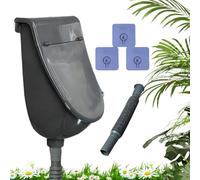 Support mural pour urinoir - Accessoire de toilette avec couvercle | Appareil de salle de bain de garage | Module de bain masculin, Cour de maison Dortoir Camping Jardin de Patio p