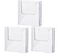Support mural pour utilisation sur la « paroi auxiliaire », 1 x format A5, transparent, lot de 3