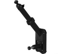 Support mural réglable, caméra de sécurité 2 en 1 et support de panneau solaire compatible avec Ring for Blink pour Eufy pour Arlo et Wyze Units (noir)