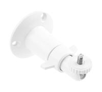 Support mural réglable pour caméra extérieure avec filetage 1/4" pour caméra EufyCam S3 Pro Arlo Blink Ring en alliage d'aluminium pour l'extérieur et l'intérieur Blanc
