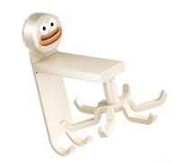 Support mural rotatif à ventouse pour ustensiles de cuisine, spatules, cuillères, fourchettes, tabliers, rangement efficace dans des zones compactes