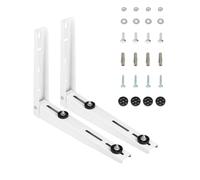 Support mural universel pour climatiseur extérieur | Lot de 2 consoles murales universelles pour climatiseur split et chauffage, jusqu'à 150 kg