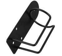 Support Noir Acier Inoxydable Capillaire en Appareil | Porte-tondeuse de Coiffeur, Design Simple et Élégant, Portable et Robuste