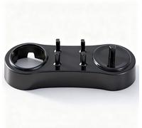 Support Organisateur pour Brosse à Dents Électrique avec Plateau de Rangement pour Têtes de Rechange Compatible avec Modèles Oral-B Braun