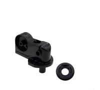 Support oscillant de rechange pour ventilateur mural de table réglable en plastique noir et blanc (B)