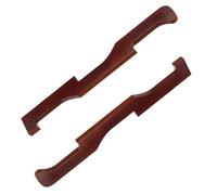 Support Ouverture Fenêtre 2 Baguettes en Bois Réglables à Glissement pour | 41,9 cm bâton fenêtre coulissante pour Bureau Salon Chambre Cuisine Intérieur