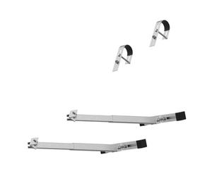 Support Panneau Solaire EcoFlow Balcon Treillis Compact Léger Résistant