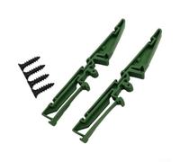 Support PCB pour rail DIN 35mm pour c45 Adaptateur Montage Carte Électronique Clips Fixation pour robuste Plastique pour vert pour Coffret pour industriel 122x11x18mm